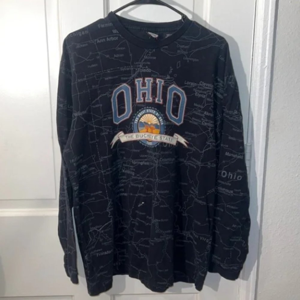 OHIO CREWNECK TOP